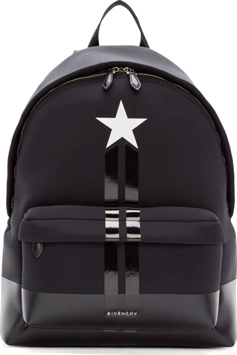 givenchy black star backpack|Backpacks .